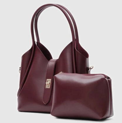 Luxeria bag & pouch set