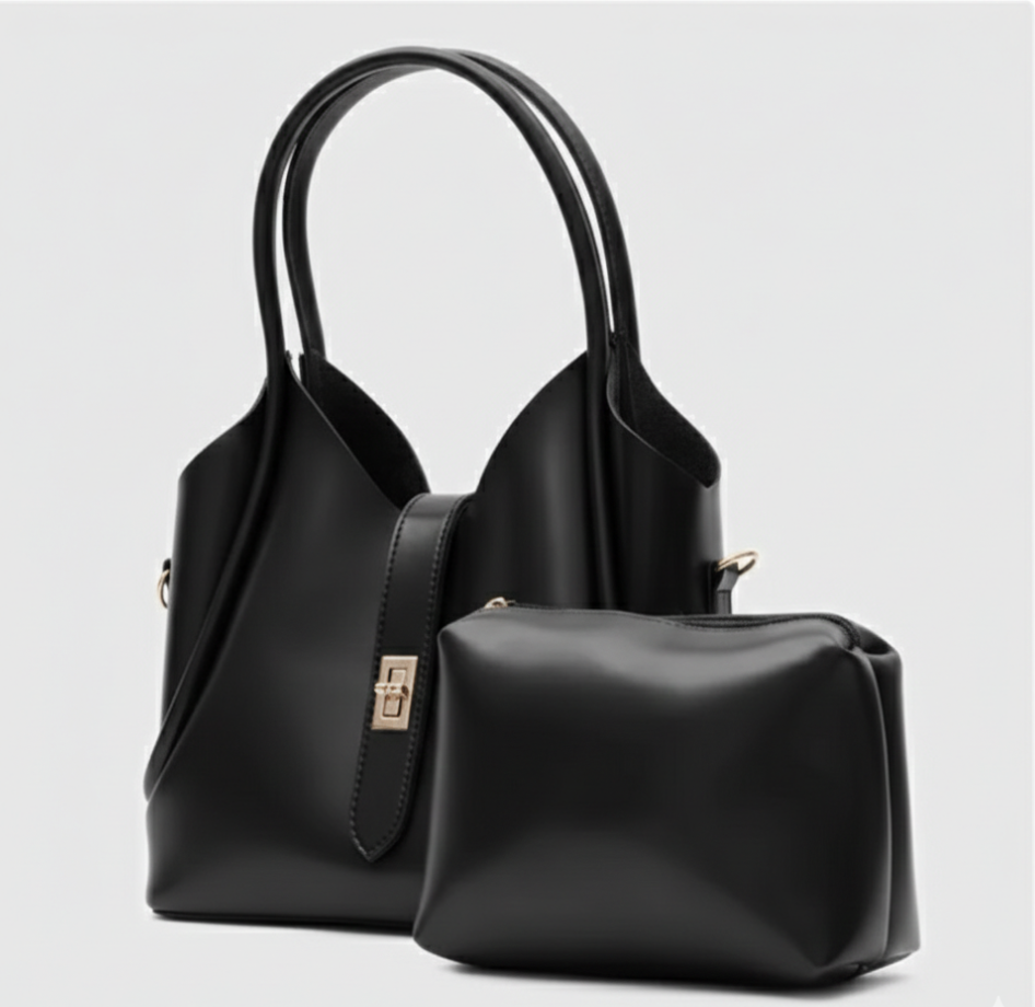 Luxeria bag & pouch set